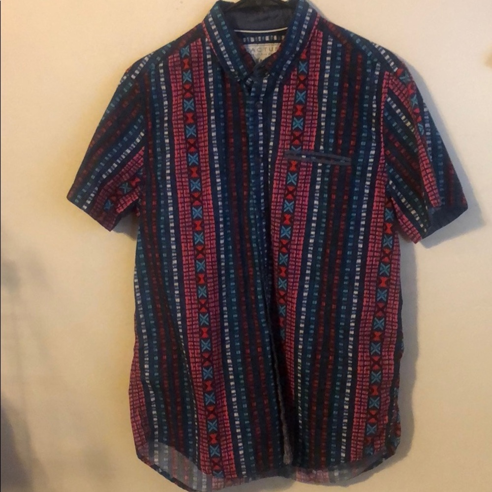 Cactus Button Up size Medium